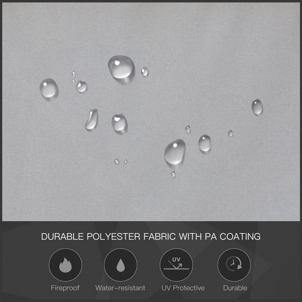 Outsunny BBQ Gazebo 7'x4.5' Outdoor Tent Metal Frame Sunshade Gray |