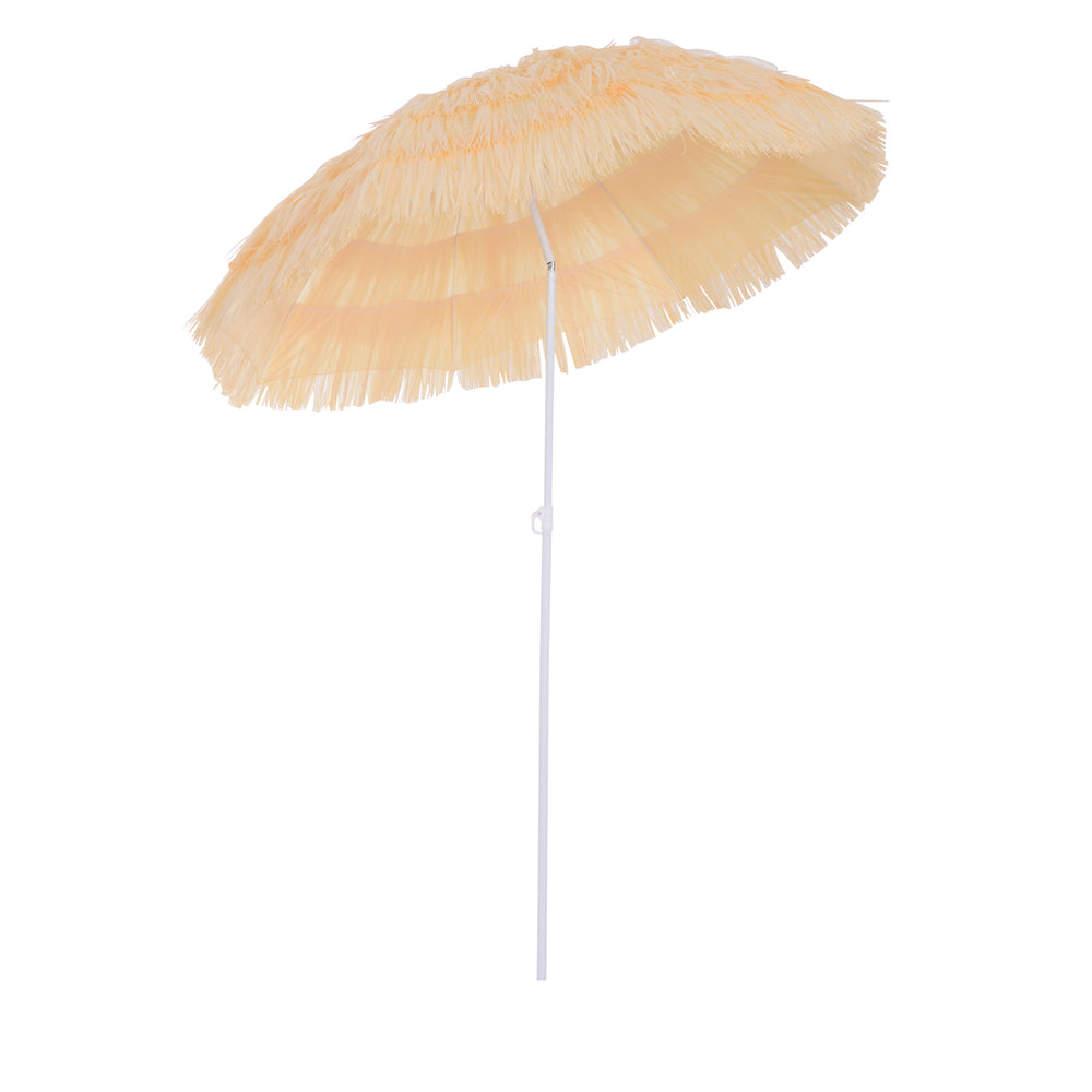 Parasol de plage de 6 pieds, couleur blé