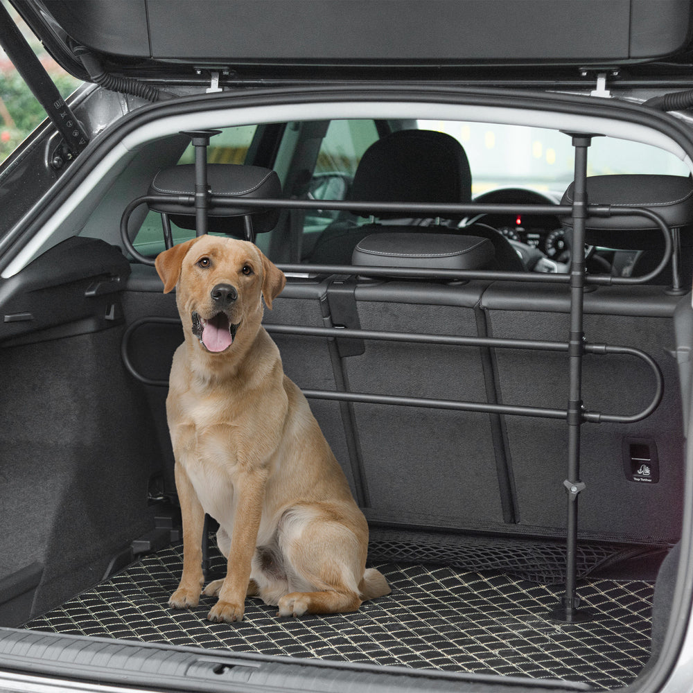 Barrière de sécurité réglable compatible avec les SUV, voitures et fourgonnettes