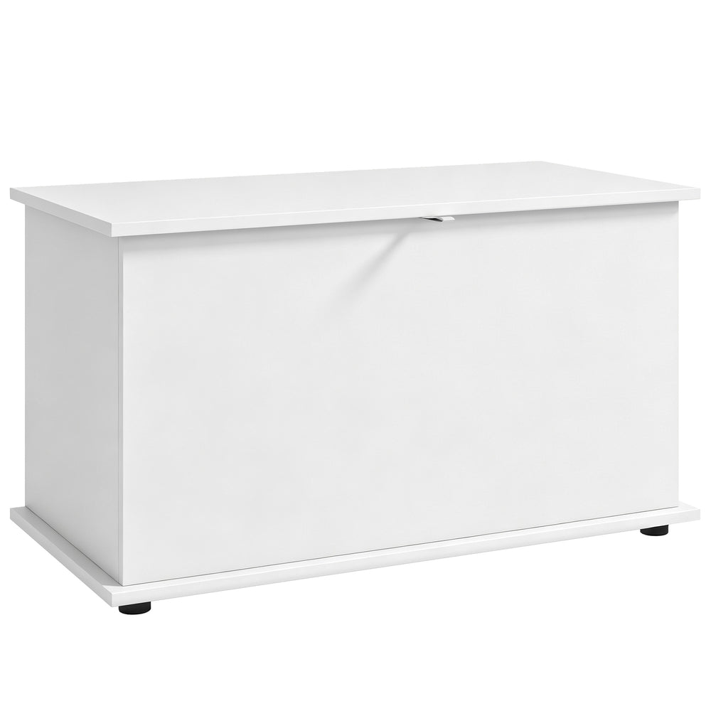 31.5" White Lift-Top Storage Chest