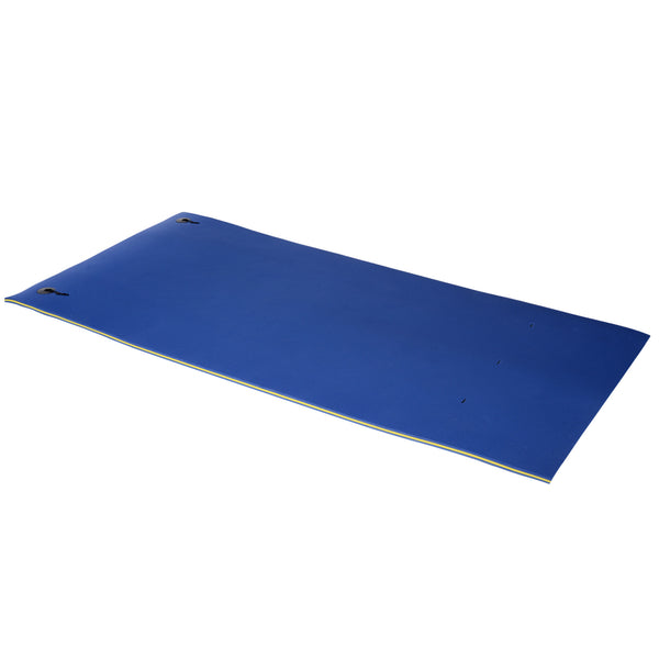 Tapis flottant enroulable, bleu