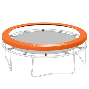 Replacement pad for 14-foot trampoline, orange 