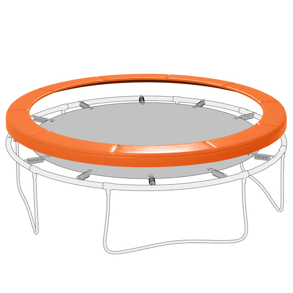 Replacement pad for 14-foot trampoline, orange 