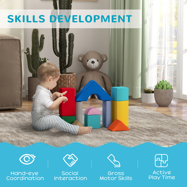 Aire de jeux 11 pièces pour enfants, couleur foncée