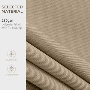 Replacement canopy for 8 x 13 retractable awning, UV protection, beige