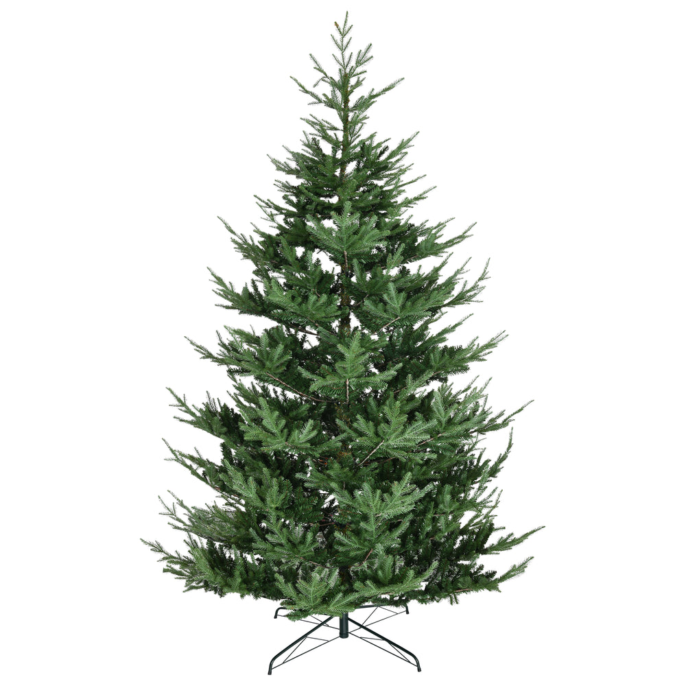 Sapin de Noël artificiel 9 pieds avec base en métal