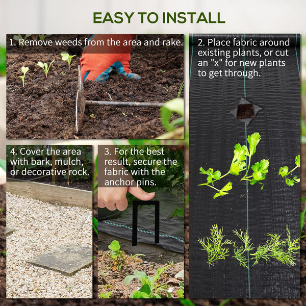 Toile de paillage 2 m x 50 m