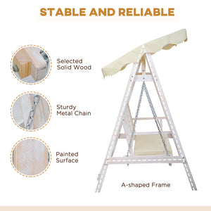 Balancelle 2 places avec auvent et coussin