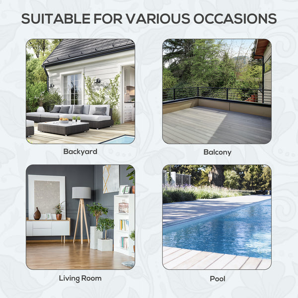 Ensemble de mobilier de jardin 4 pièces en rotin tressé avec canapé d'angle, gris