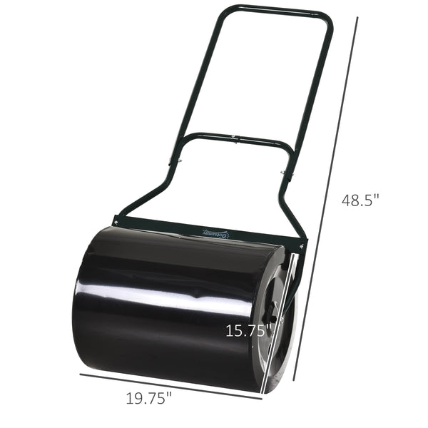 Rouleau à gazon Pousser Remorquer Eau Sable 60L
