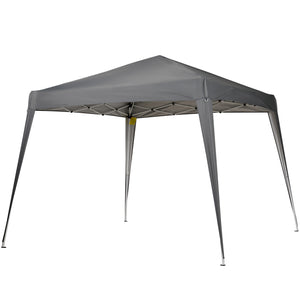 8 x 8 folding tent, carrying bag included, grey