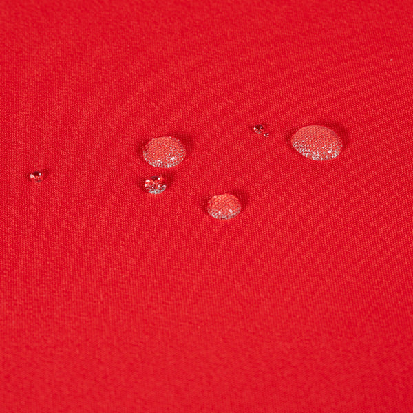 Coussins épais et profonds pour siège d'extérieur avec coussin de dossier, rouge