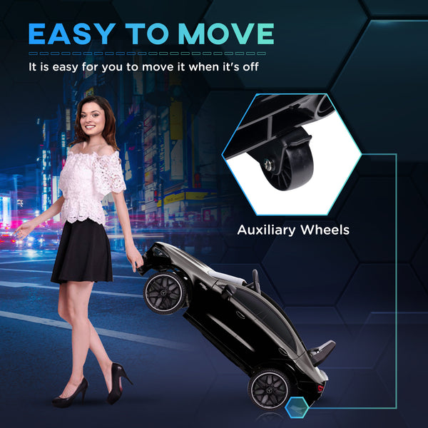 Mercedes-Benz AMG 12 V sous licence avec télécommande, noir