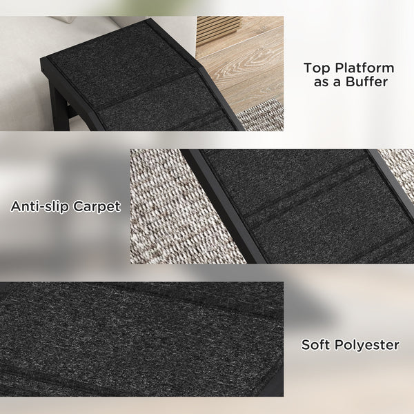 Pet ramp, black