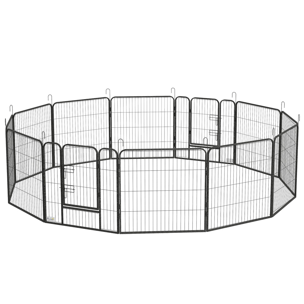 Dog park with gate and 12 panels
