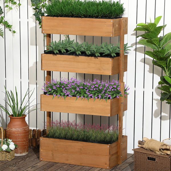 Jardinière surélevée à 4 niveaux