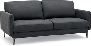 Canapé 2 places moderne avec coussins de dossier confortables
