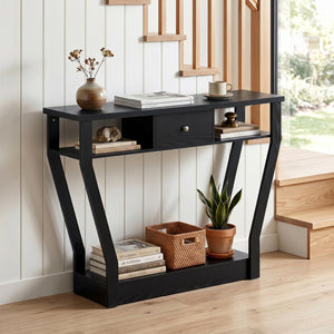 Table d'appoint de canapé moderne avec tiroir