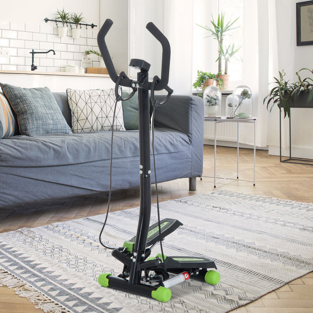 Stepper réglable avec écran LCD et bandes de résistance