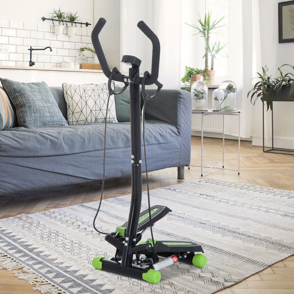 Stepper réglable avec écran LCD et bandes de résistance