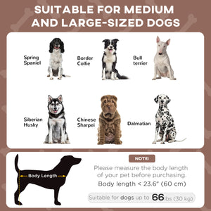 Lit surélevé rafraîchissant pour chien avec auvent en maille respirante lavable