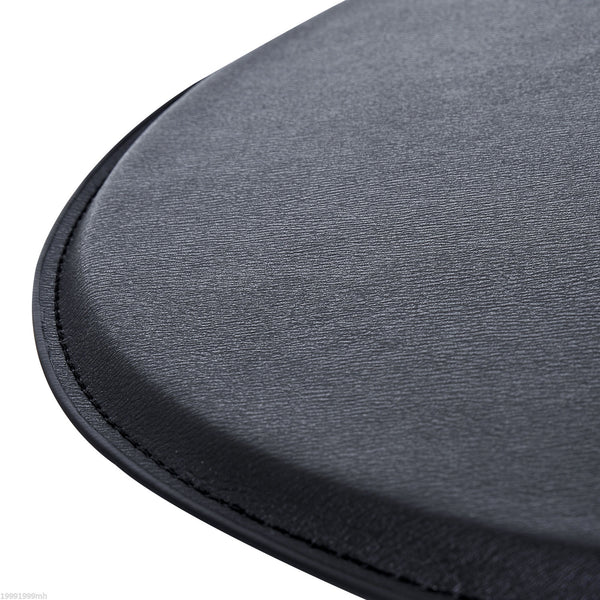 Modern round bar table, black