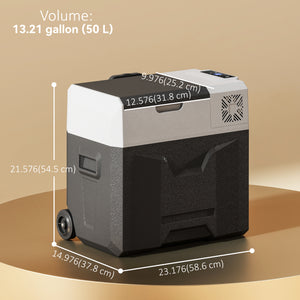 Glacière électrique de 50 litres 12/24 V