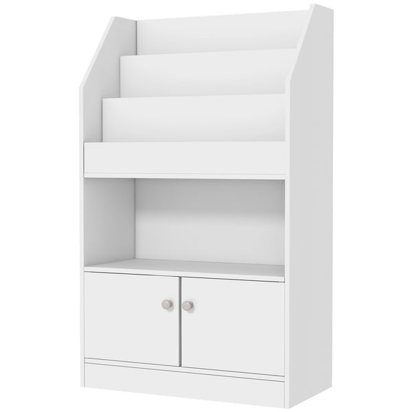 Children's bookcase, for bedroom, playroom, white