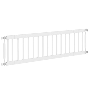 Barrière pour chien, blanche