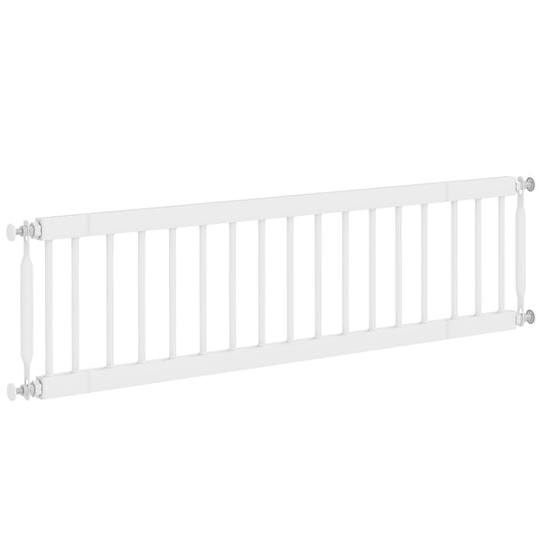 Barrière pour chien, blanche