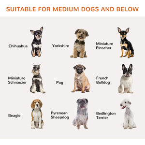 Barrière pour chien pliable avec porte et 3 panneaux, blanche