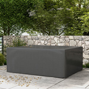 Large Patio Furniture Covers, Outdoor Furniture Covers, Garden Set Protector Waterproof Anti-UV Protection, Grey