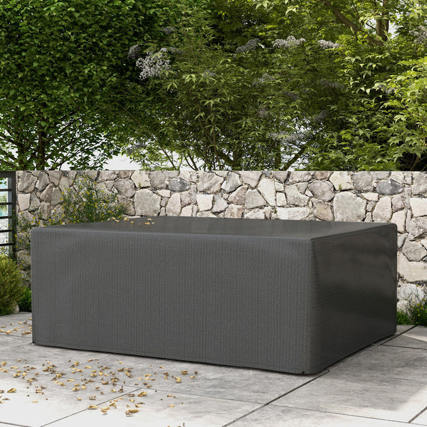 Large Patio Furniture Covers, Outdoor Furniture Covers, Garden Set Protector Waterproof Anti-UV Protection, Grey