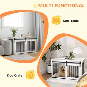 Meuble cage de 39 pouces, blanc