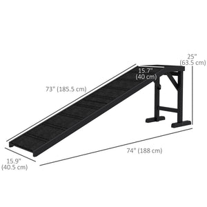 Pet ramp, black