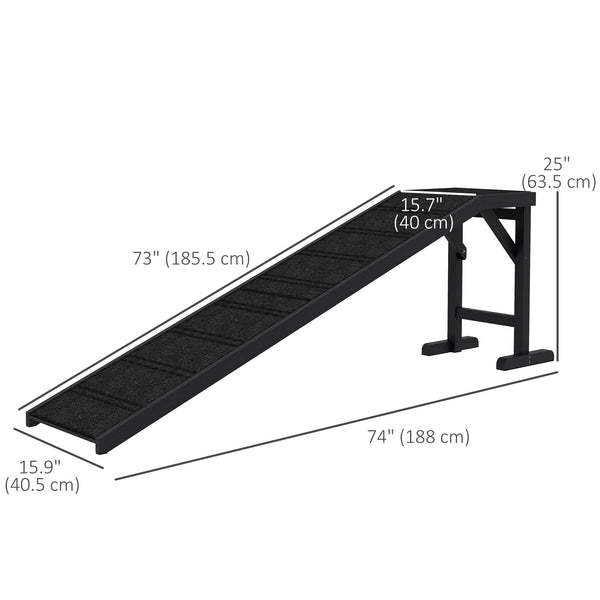 Pet ramp, black