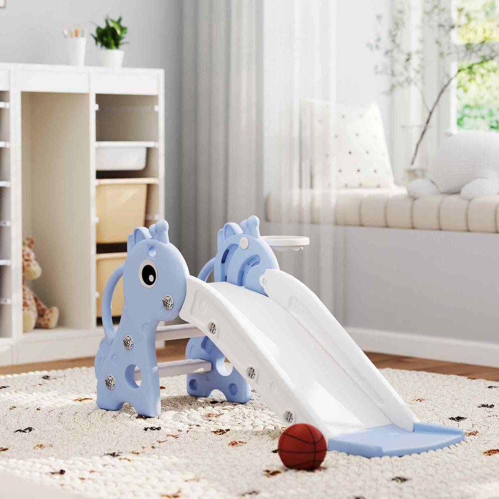 Toboggan 3 en 1 pour tout-petits bleu
