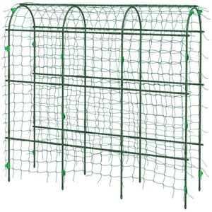 Treillis de jardin en métal pour plantes grimpantes