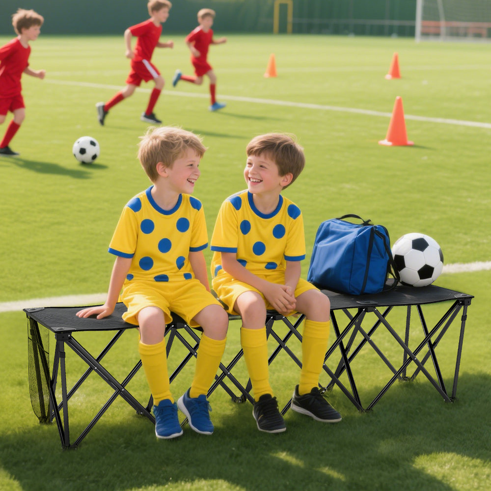 Chaise de camping pliante portable 4 places