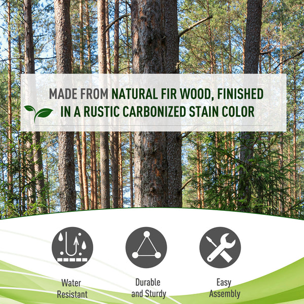 Treillis arquée avec toit de style pergola