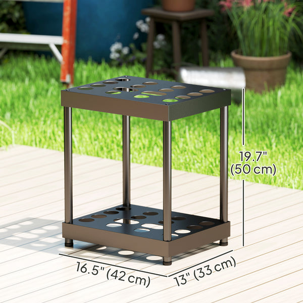 Support de rangement pour outils de jardin