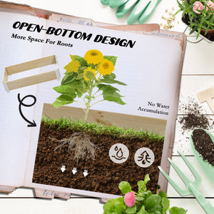 Jardinière surélevée pliable