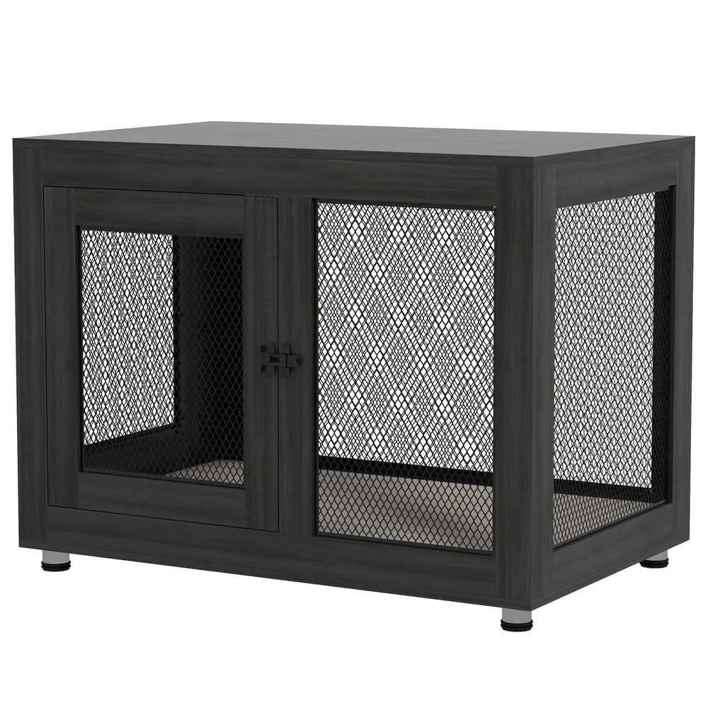 Cage with waterproof cushion, black