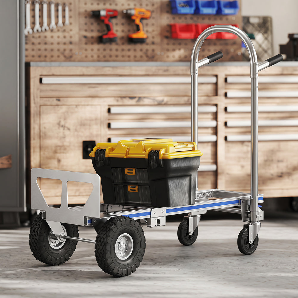 2-in-1 Folding Hand Truck, up to 770 lbs