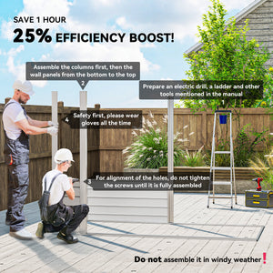 Abri de jardin galvanisé avec double porte et 2 aérations, gris clair