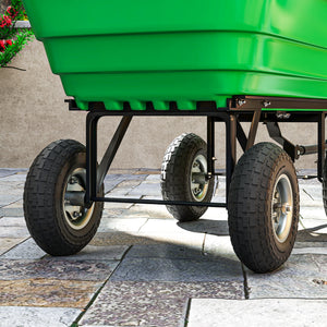 Lot de 2 roues pneumatiques de 10 pouces pour brouettes