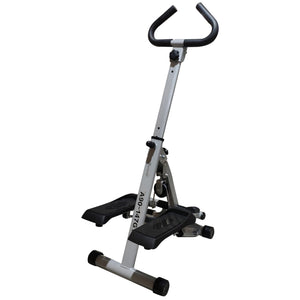 Stepper à hauteur réglable avec écran LCD, noir