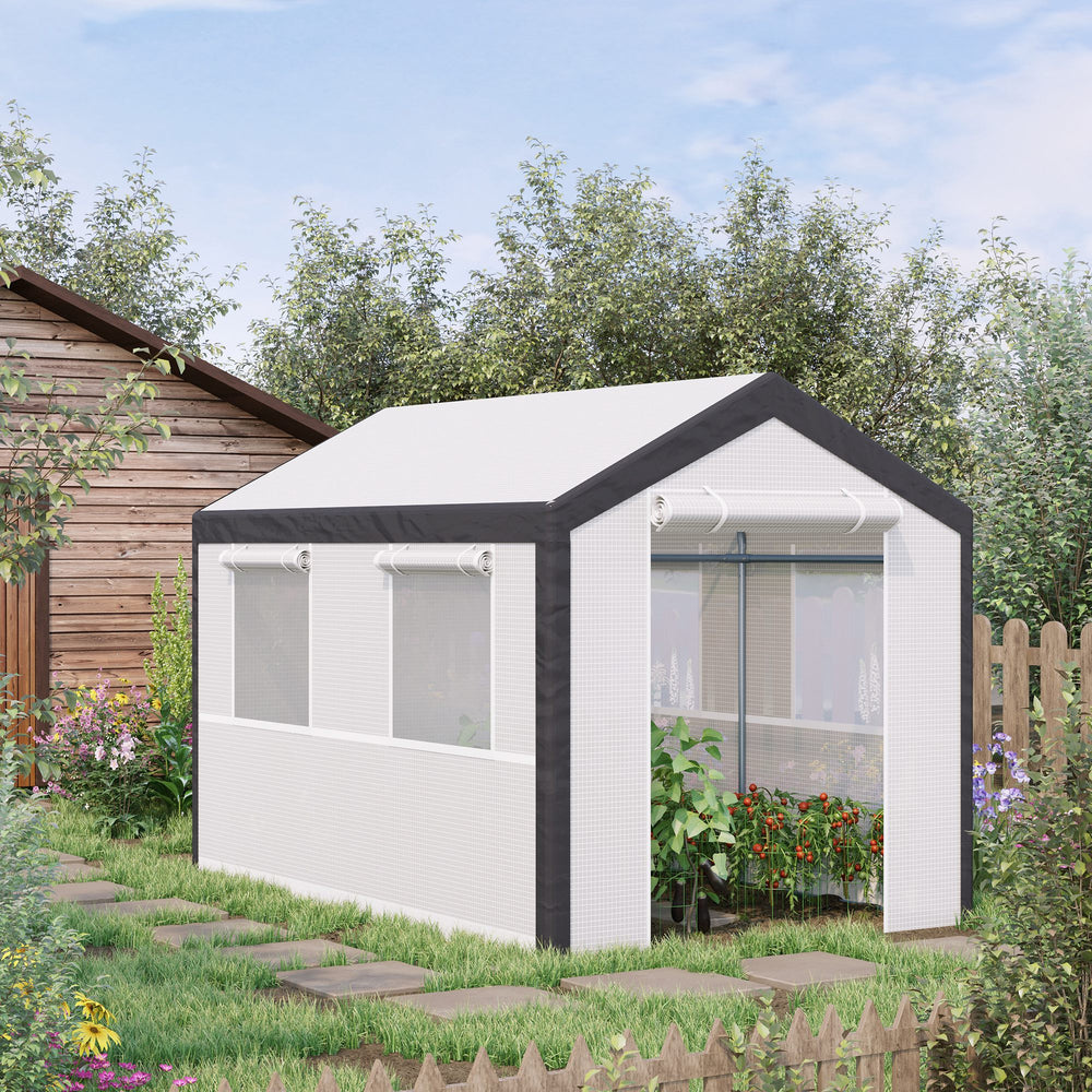 Sturdy garden greenhouse for vegetable seedlings