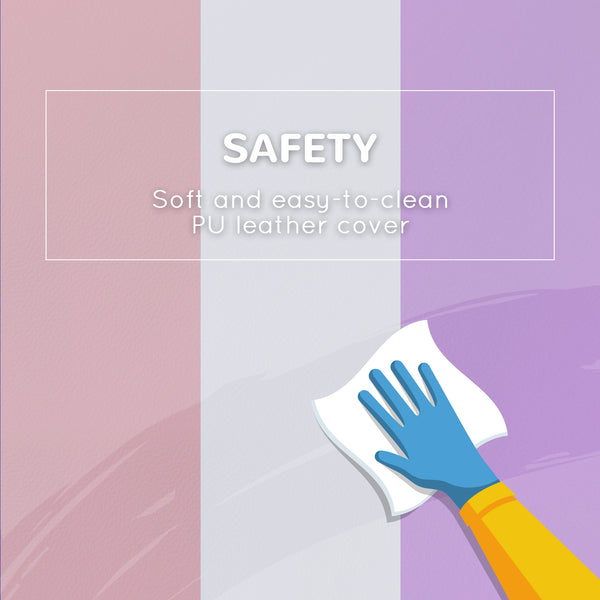 Ensemble de jeux souples 2 pièces pour grimper et ramper, violet