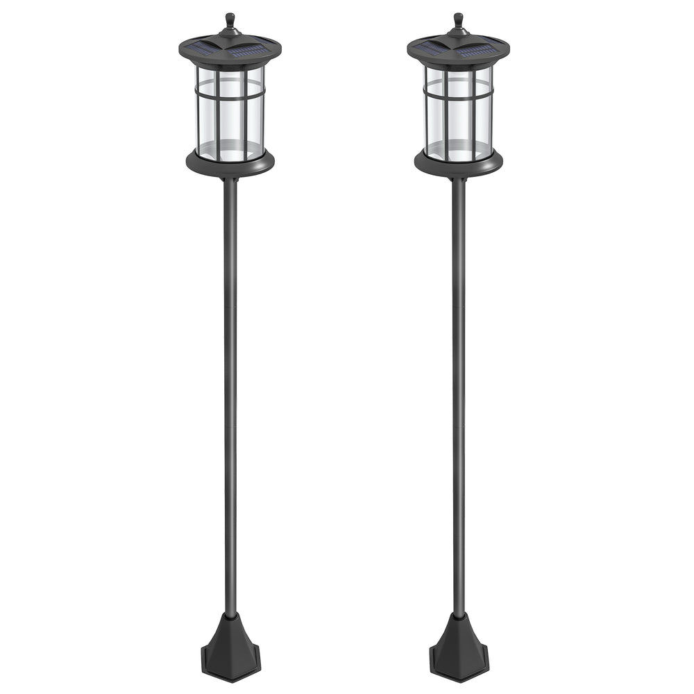 Lot de 2 lampes solaires